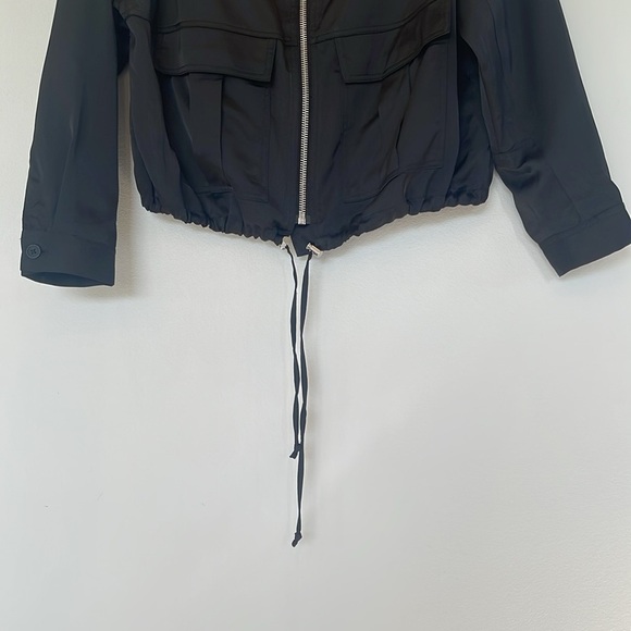 Jaclyn Smith Black Zippered Jacket - Size M - Picture 3 of 8